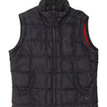 Gilet imbottito da donna Tommy Hilfiger UK 18 XL poliestere blu navy