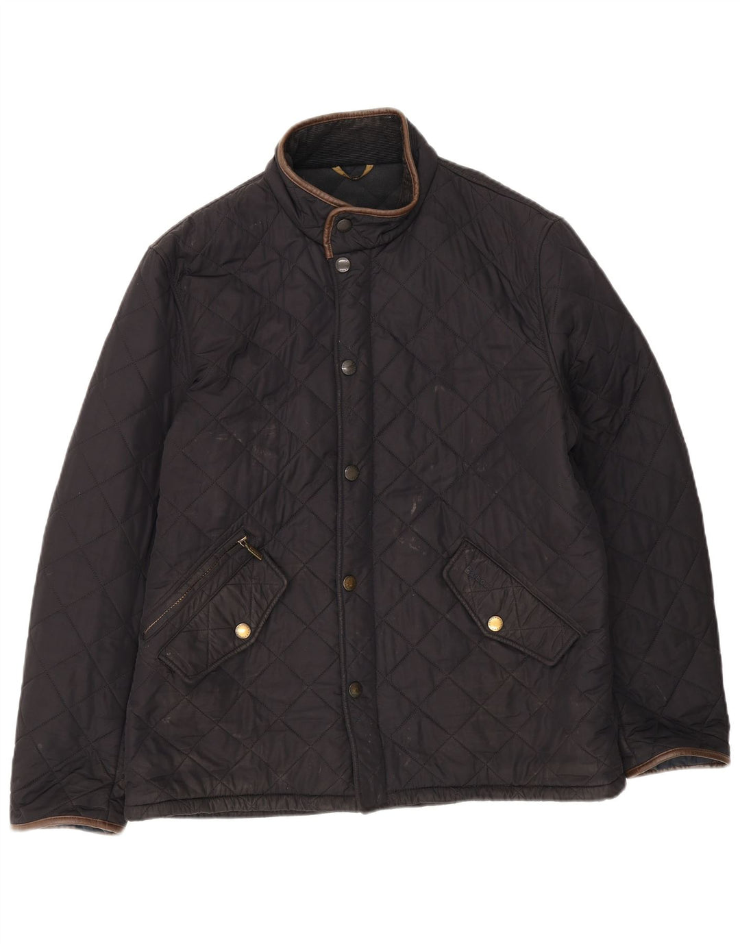Giacca trapuntata da uomo Barbour UK 42 XL Blu Navy
