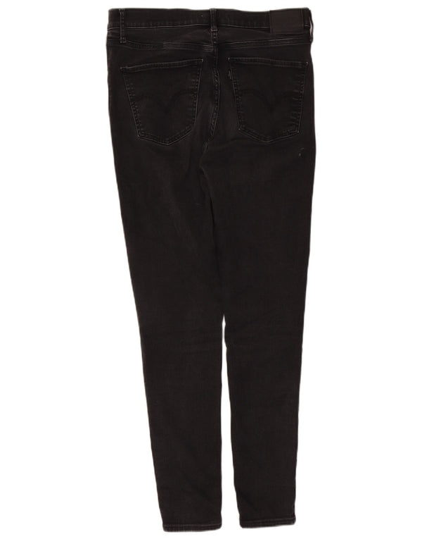Jeans Levi's Mile High Super Skinny da donna W31 L30 cotone nero