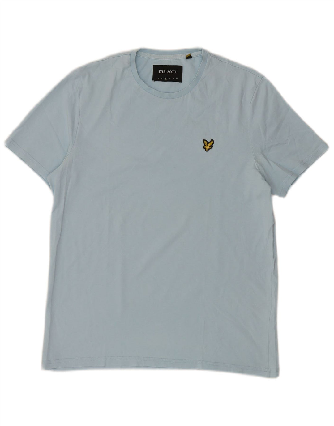 T-shirt da uomo Lyle & Scott Top in cotone blu medio