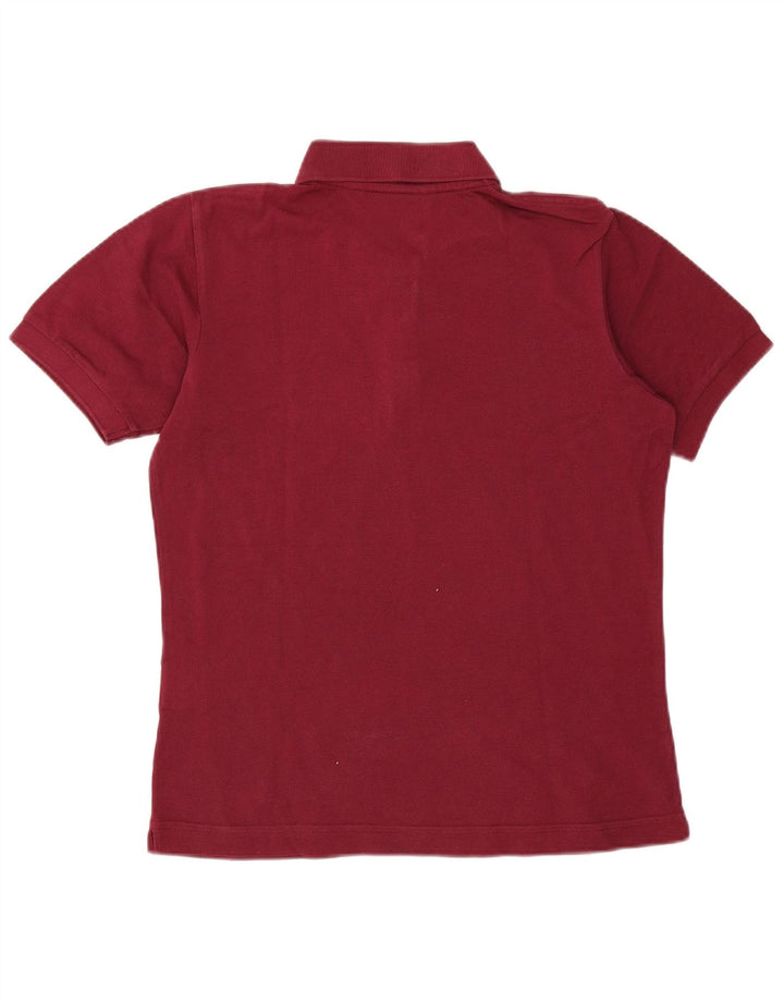 Polo Kappa da donna UK 16 Large Maroon Cotton