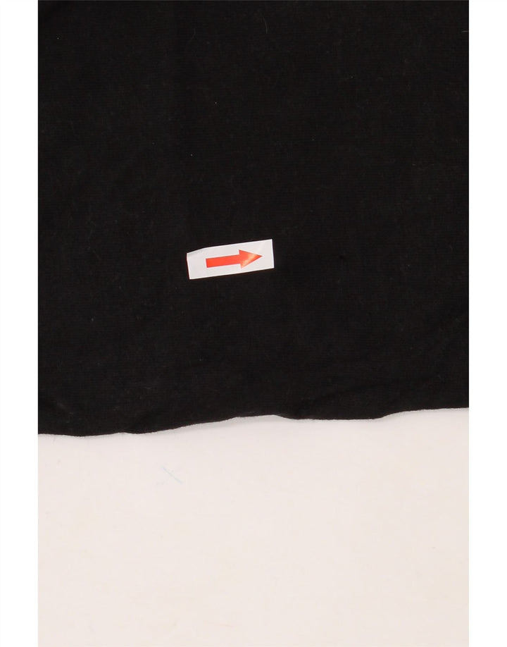 T-shirt grafica da uomo Superdry Top in cotone nero medio