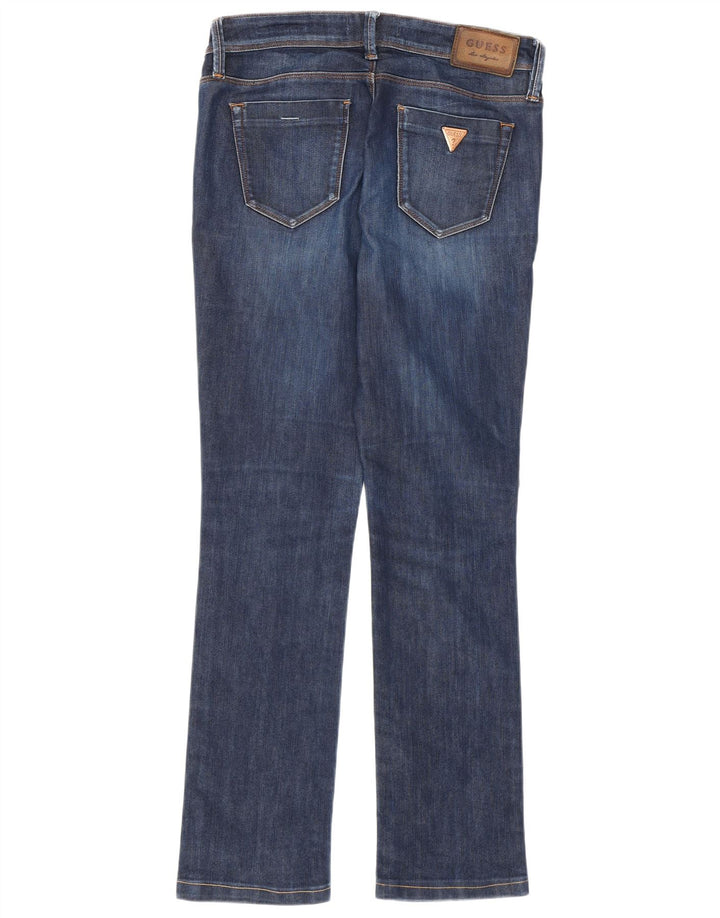 Jeans Guess slim a sigaretta da donna W27 L28 cotone blu navy