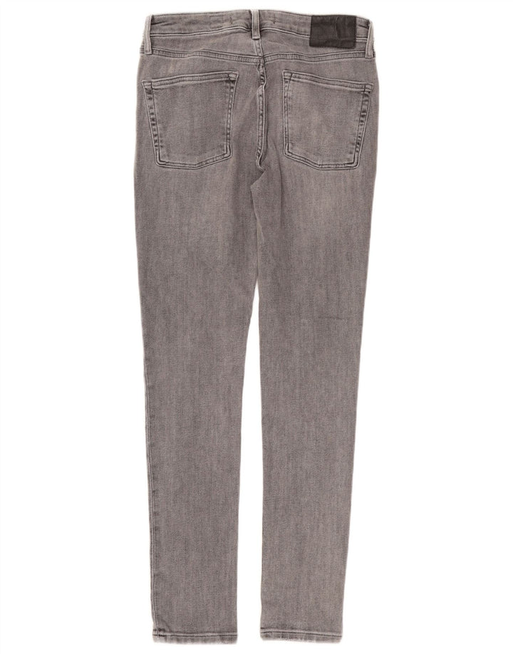 Jeans skinny da uomo Superdry W32 L32 cotone grigio
