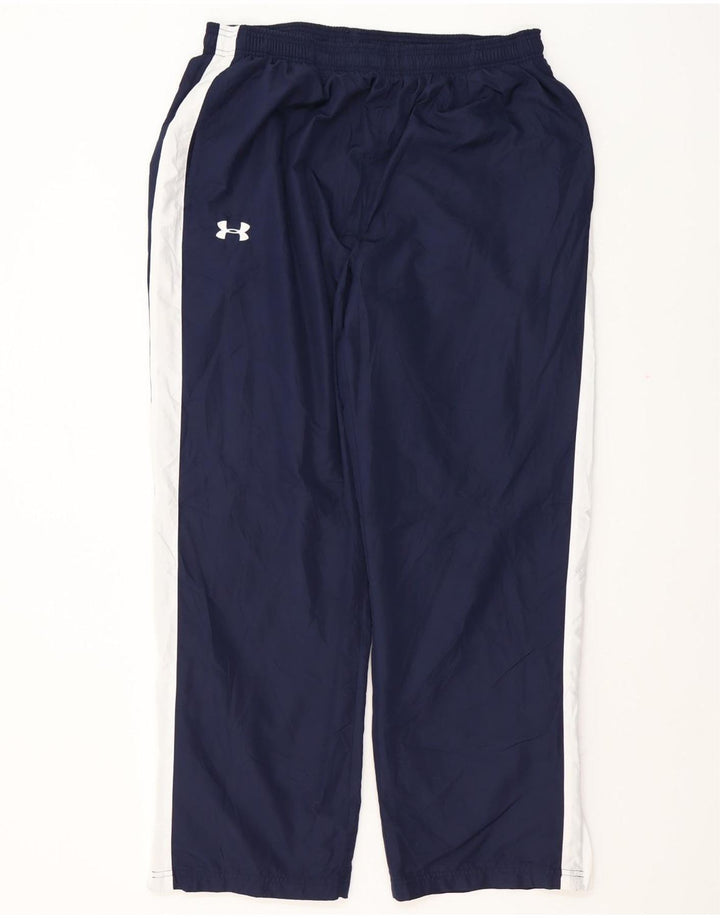Pantaloni da tuta da uomo Under Armour XL Poliestere color block blu navy