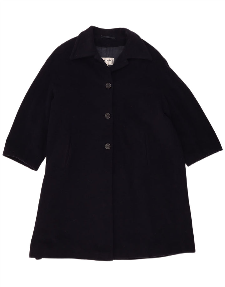 Cappotto oversize da donna Pierre Cardin IT 42 medio in lana blu navy