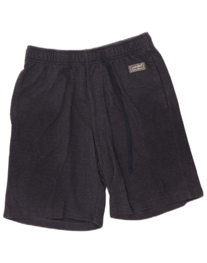 Pantaloncini sportivi da uomo Eddie Bauer piccoli in cotone blu navy