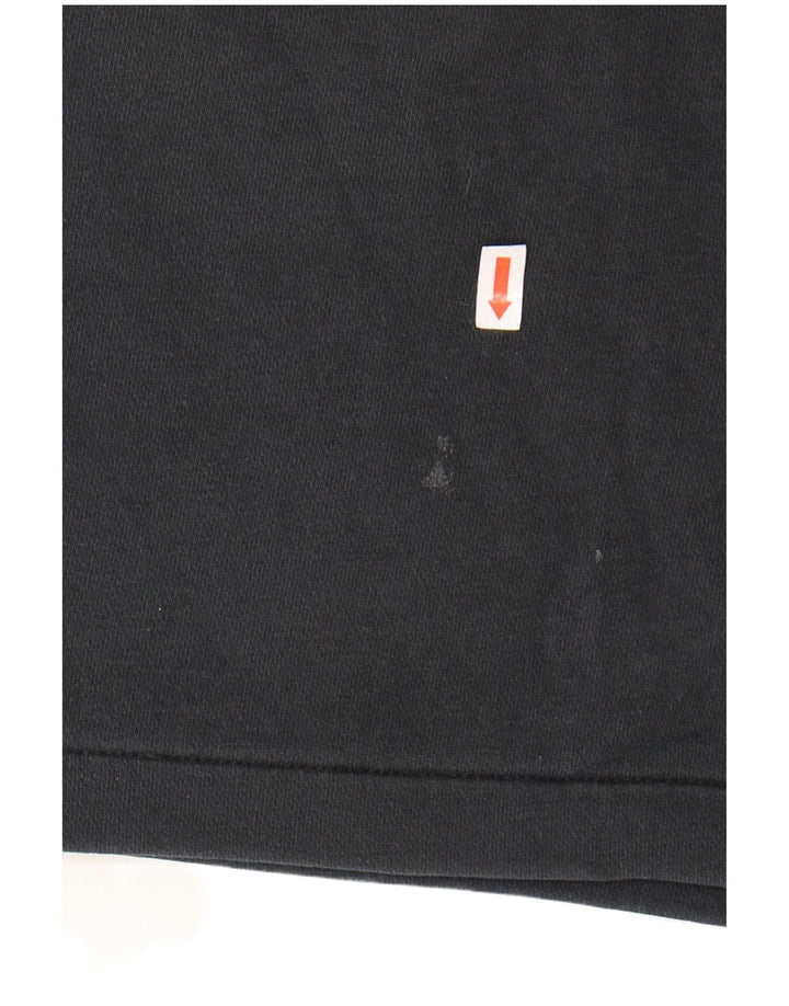 NIKE Mens Graphic Sport Shorts Medium Navy Blue Cotton