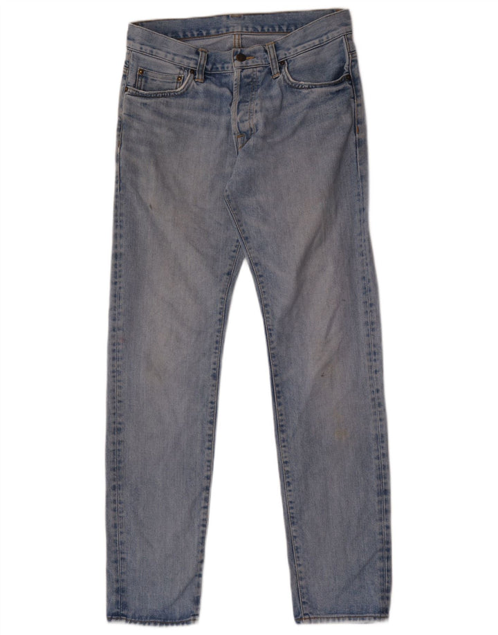 Jeans slim da uomo Carhartt W29 L32 cotone blu