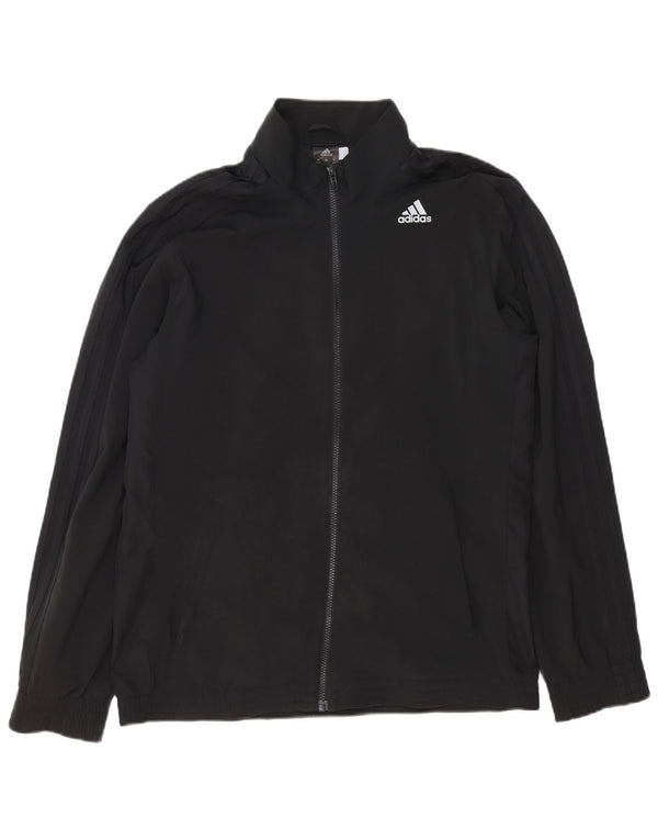 Giacca da allenamento Adidas Climalite da uomo UK 42/44 grande nera