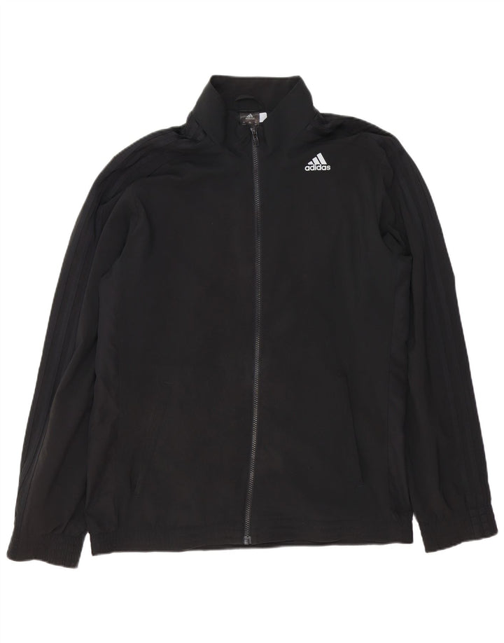 Giacca da allenamento Adidas Climalite da uomo UK 42/44 grande nera