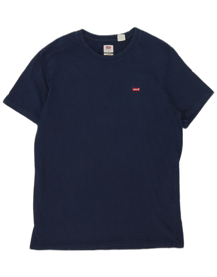 T-shirt standard da uomo LEVI'S Top in cotone blu navy medio