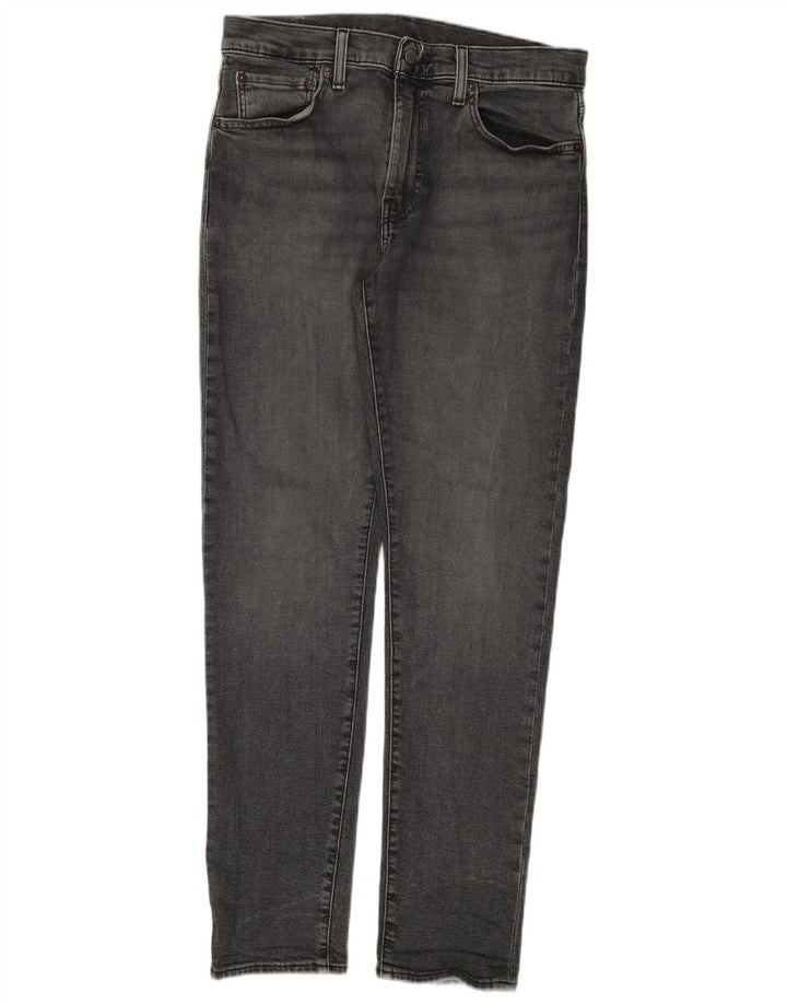 Levi's Uomo 512 Jeans affusolati slim W32 L32 Cotone grigio