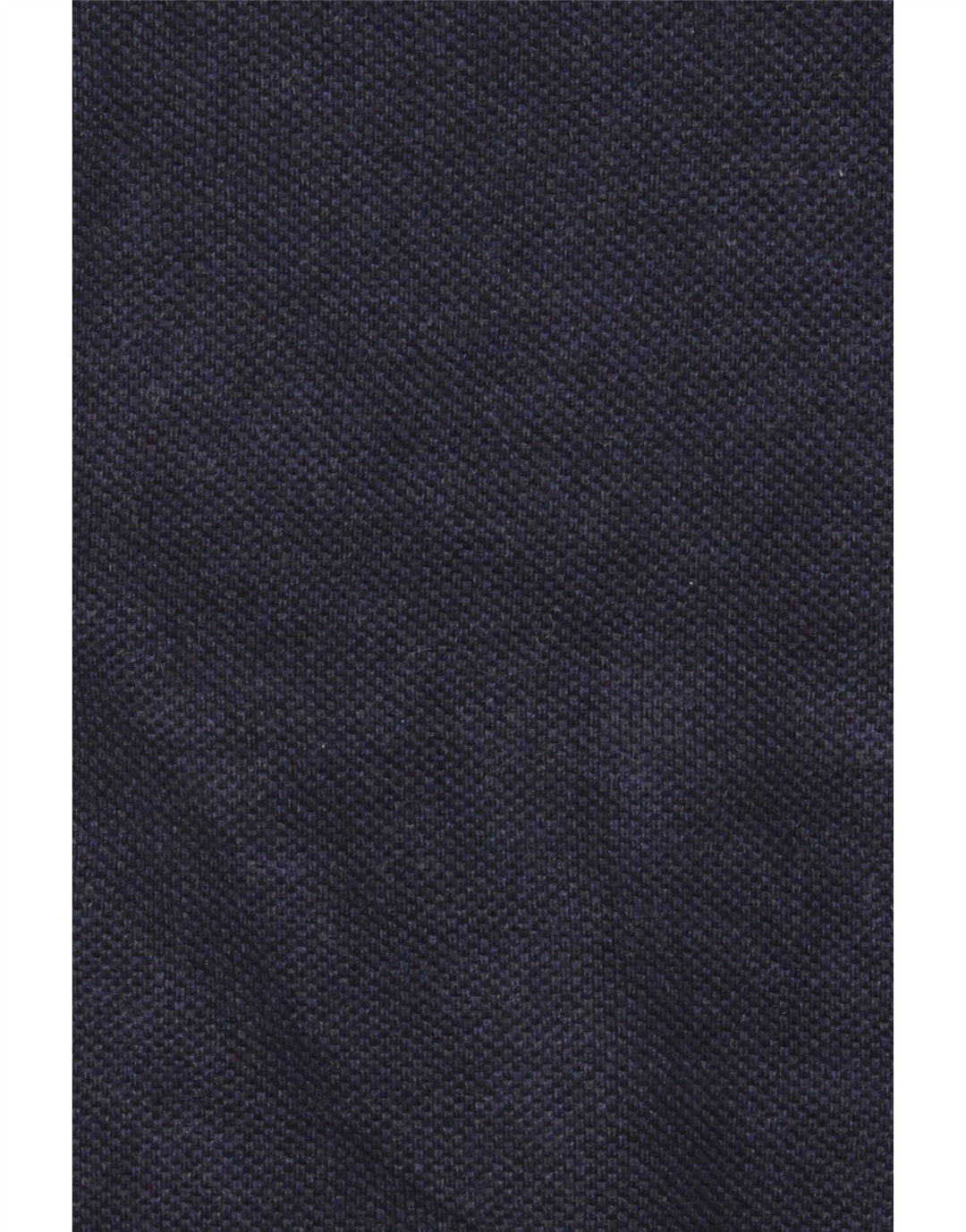 Maglione da uomo con zip e collo John Lewis, grande, in cotone blu navy