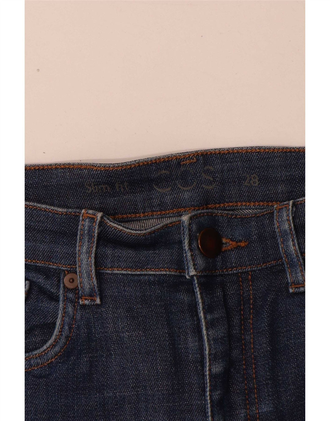 Jeans slim da donna Cos W28 L29 cotone blu
