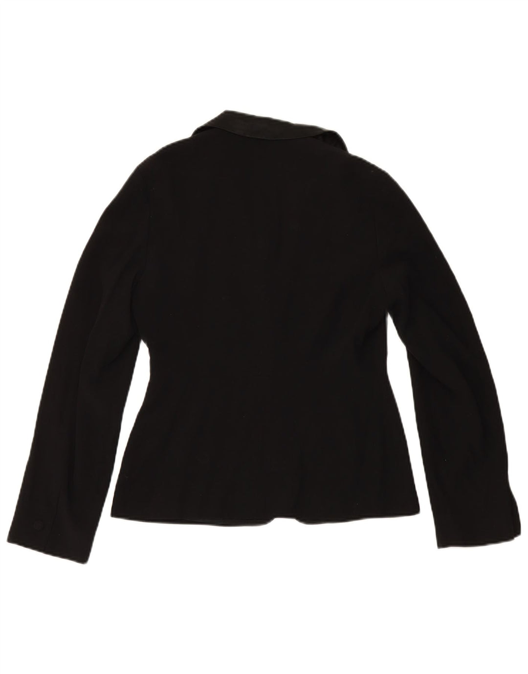 Giacca blazer a 1 bottone da donna Laura Ashley UK 12 media nera
