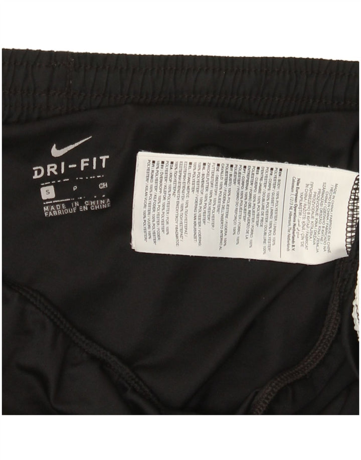 Pantaloncini sportivi Nike da donna Dri Fit UK 10 piccoli poliestere nero