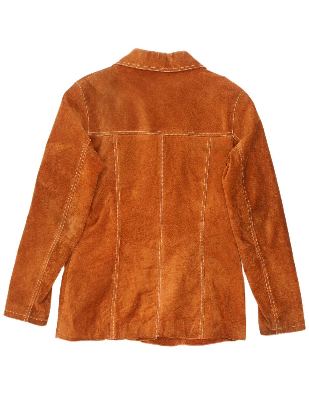 Giacca in pelle scamosciata da donna Gipsy UK 14 in pelle marrone medio