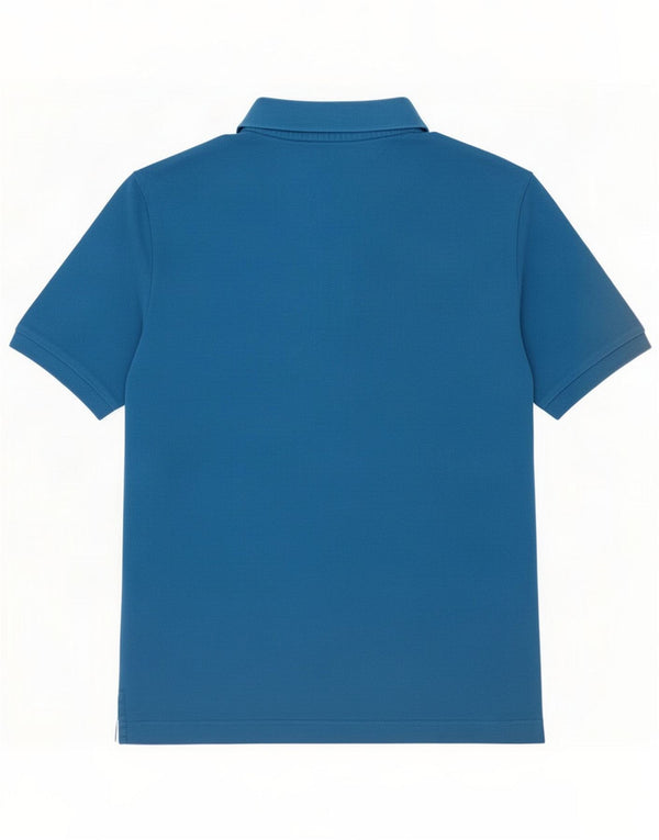 Polo Kappa Uomo Large Blu In Cotone