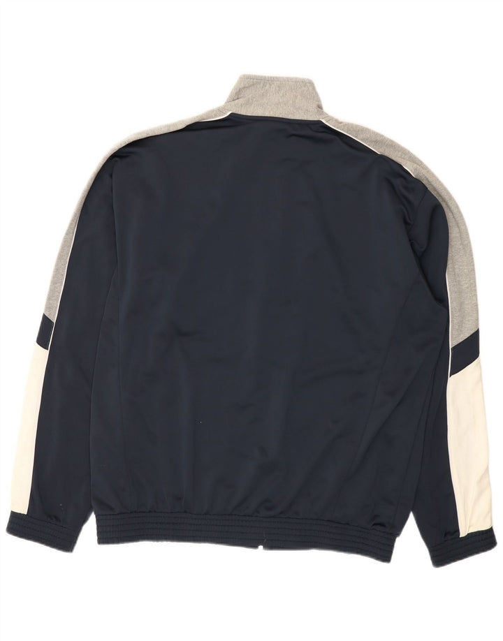Giacca sportiva da uomo Champion XL XL in poliestere color block blu navy