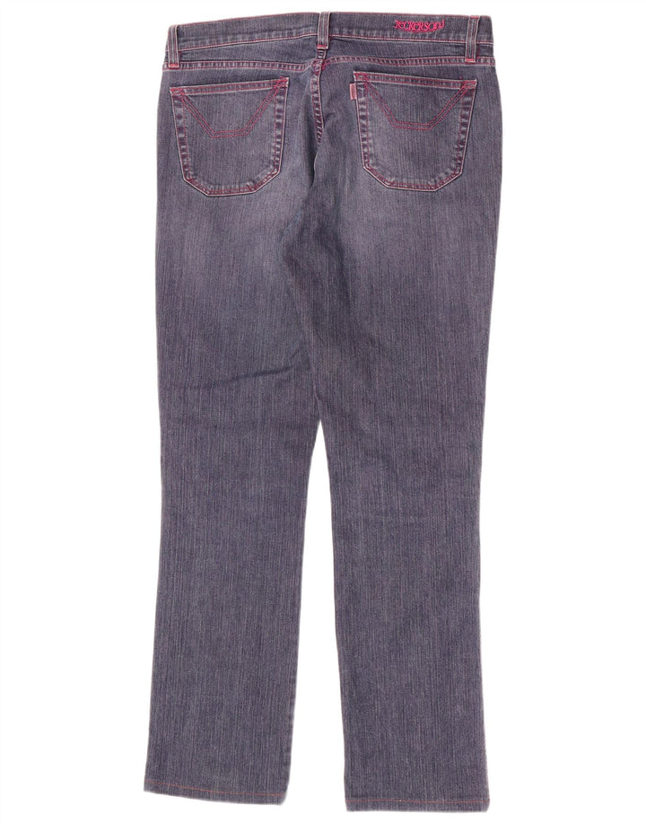 Jeans slim da donna Jeckerson W34 L30 cotone blu