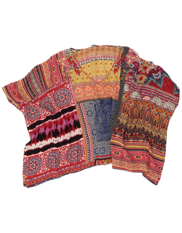 DESIGUAL Camicetta oversize da donna Top UK 14 Paisley medio multicolore