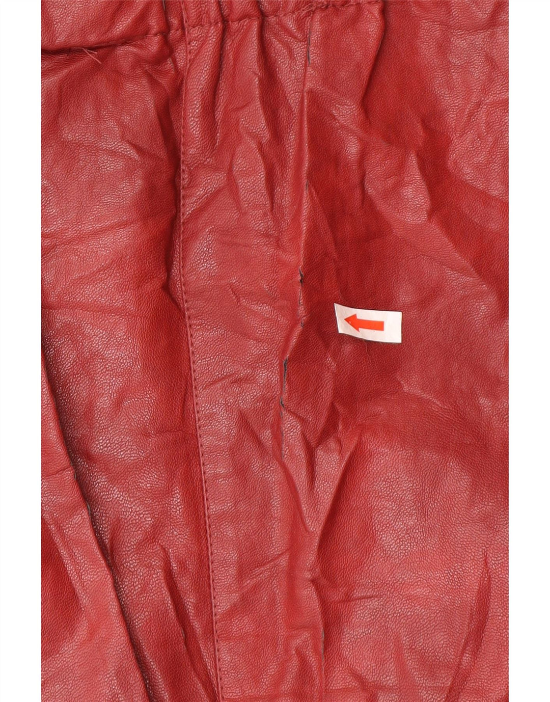 Gonna in pelle Zara da donna piccola W26 bordeaux