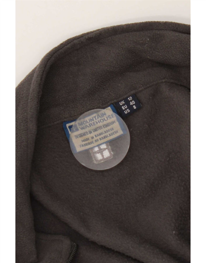 Giacca in pile da donna Mountain Warehouse UK 12 Grigio medio