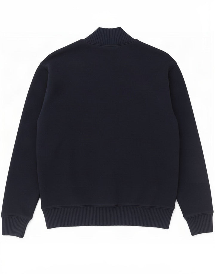 Marks & Spencer Maglione cardigan Harbour blu da uomo in cotone blu scuro medio