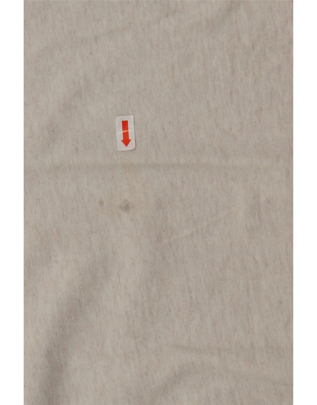 CREW CLOTHING T-shirt da uomo Top grande bianca screziata