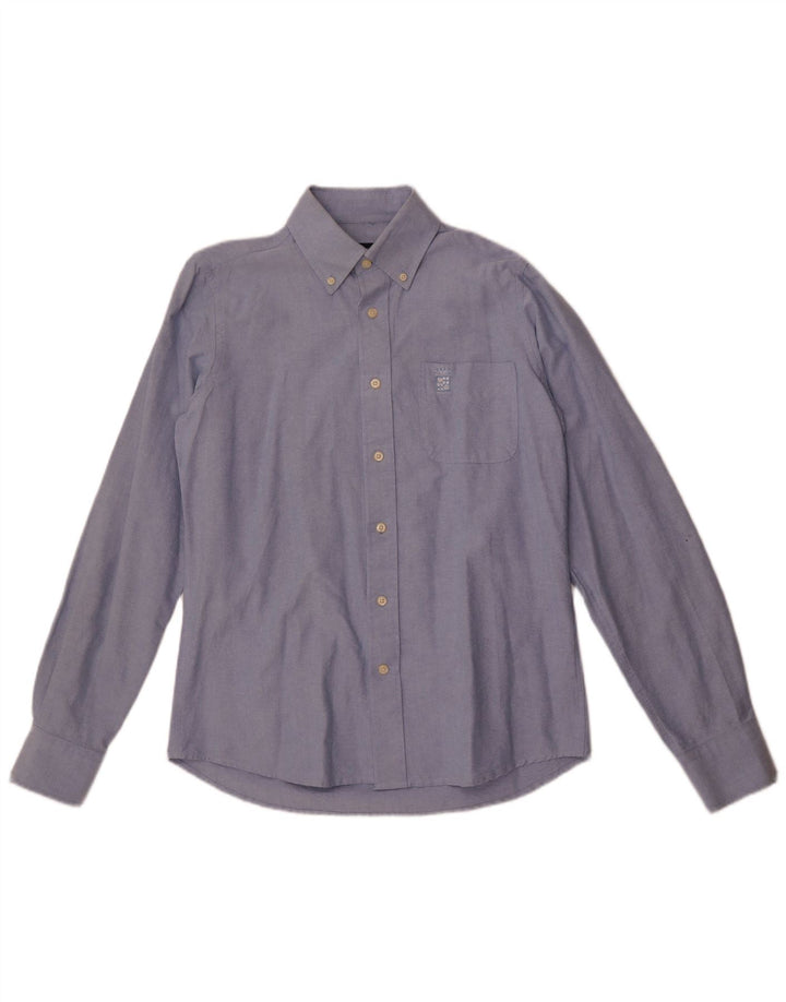 Camicia Uomo Marina Militare Small Blu Cotone