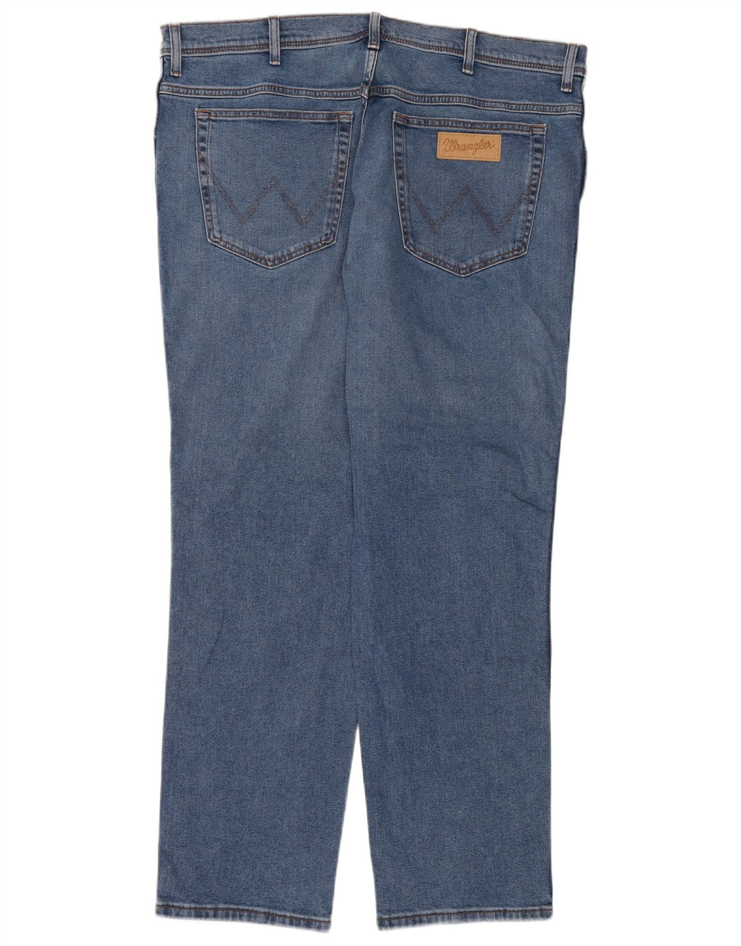 Jeans Wrangler Texas Slim da uomo W42 L30 cotone blu