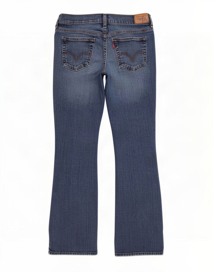 Jeans Levi's 515 Bootcut da donna US 8 medio W30 L31 cotone blu