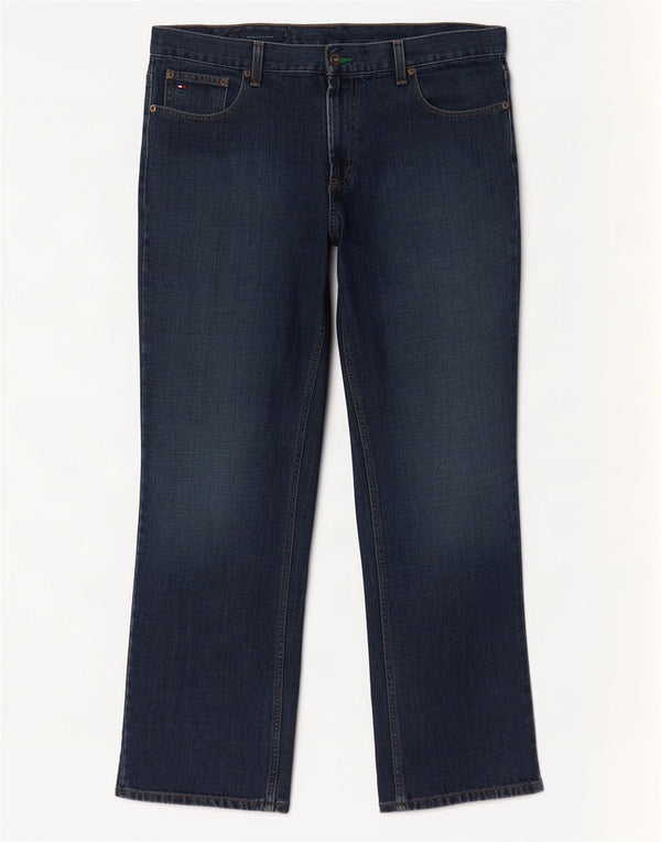 Tommy Hilfiger Uomo Freedom Straight Jeans W34 L32 Cotone Blu