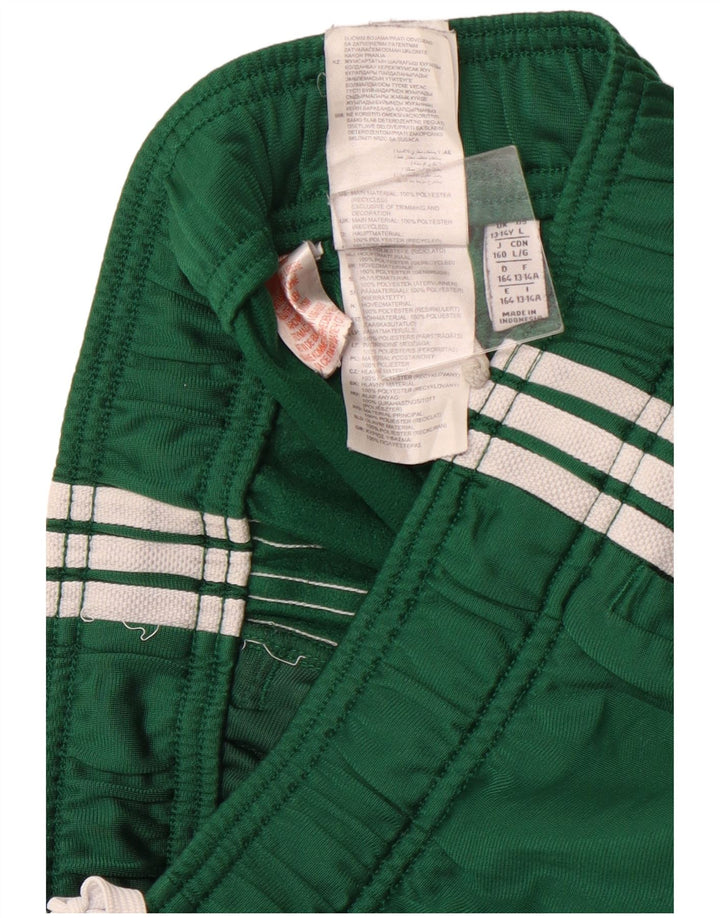 Pantaloni della tuta da ragazzo ADIDAS Joggers 13-14 anni Poliestere verde