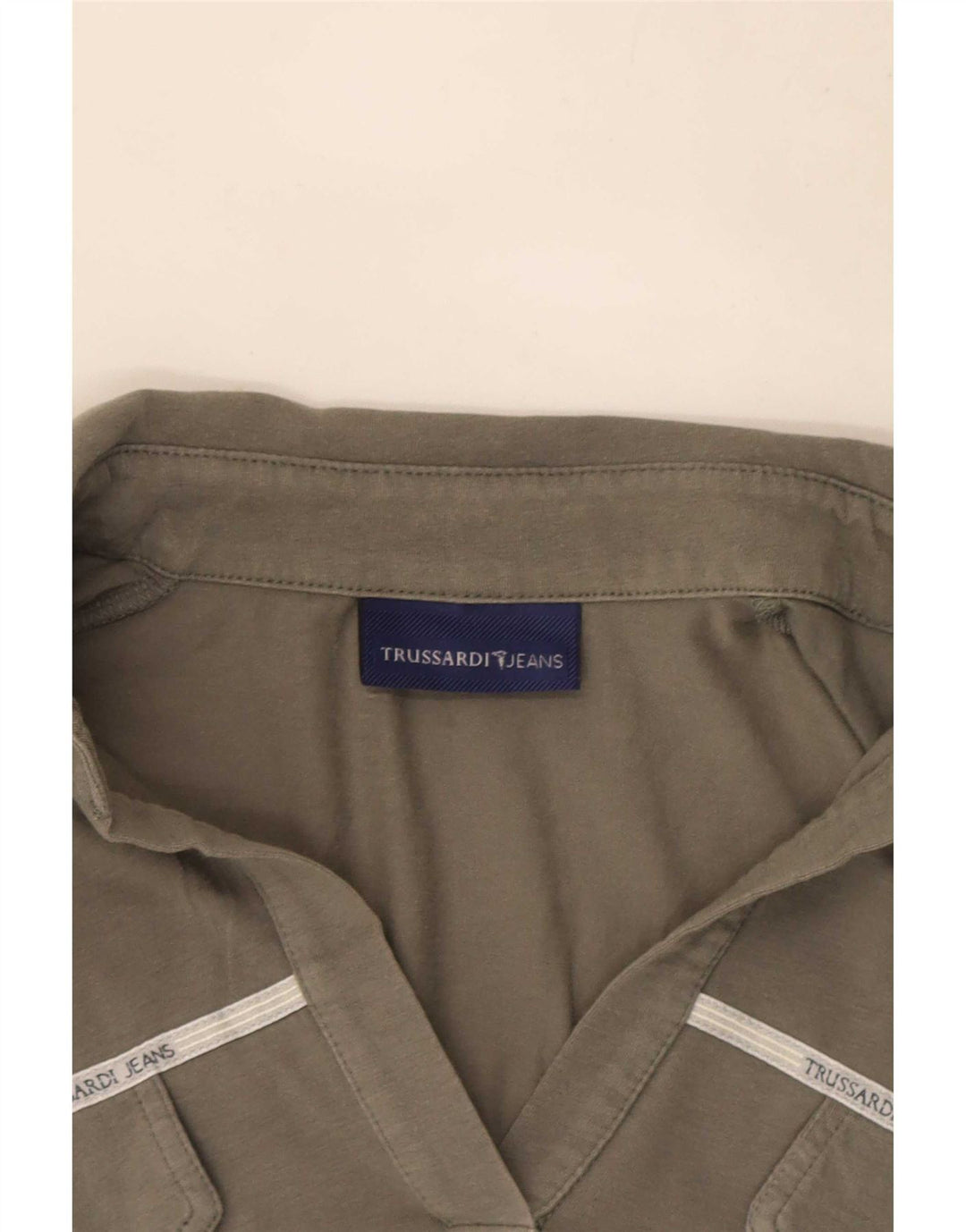 Polo Donna Trussardi UK 14 Large Grigia