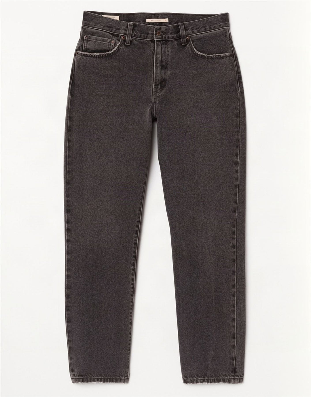 Jeans dritti Middy da donna Levi's W29 L31 cotone grigio
