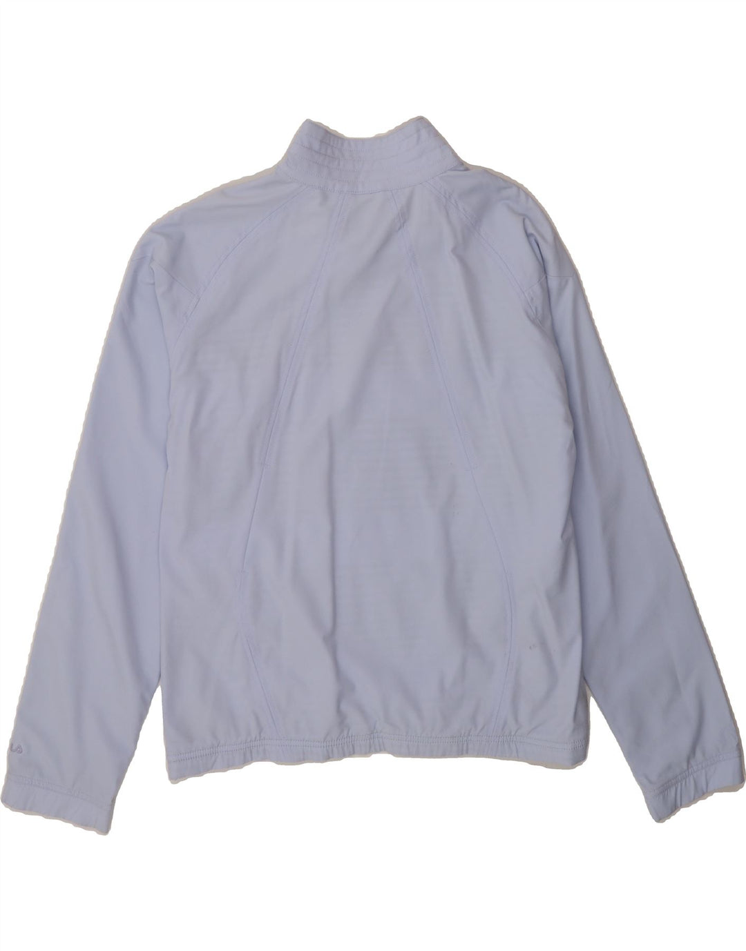 FILA Womens Tracksuit Top Jacket UK 14 Large Blue Polyester Vintage Fila and Second-Hand Fila from Messina Hembry 