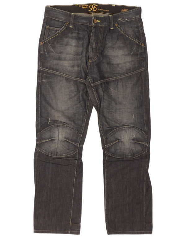 Jeans dritti Elwood da uomo G-Star W34 L36 cotone blu