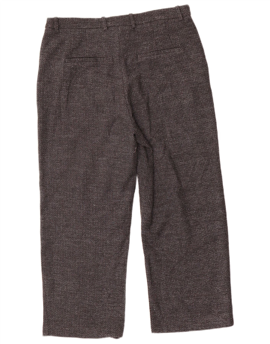 Pantaloni corti vestibilità ampia da donna Zara EU 40 medio W30 L23 poliestere grigio