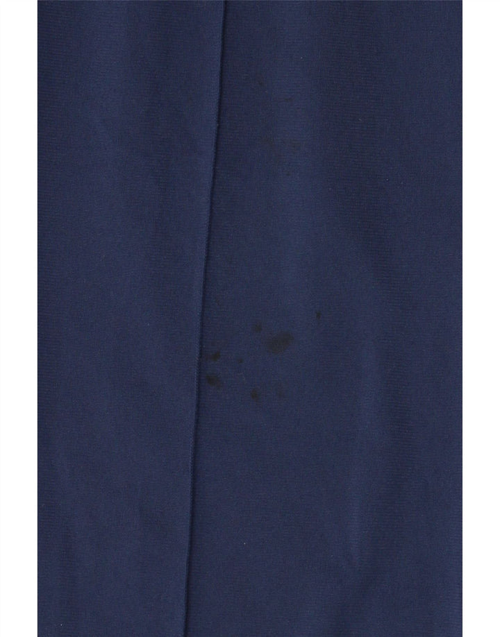 Pantaloni da tuta da donna Asics grandi in poliestere blu navy