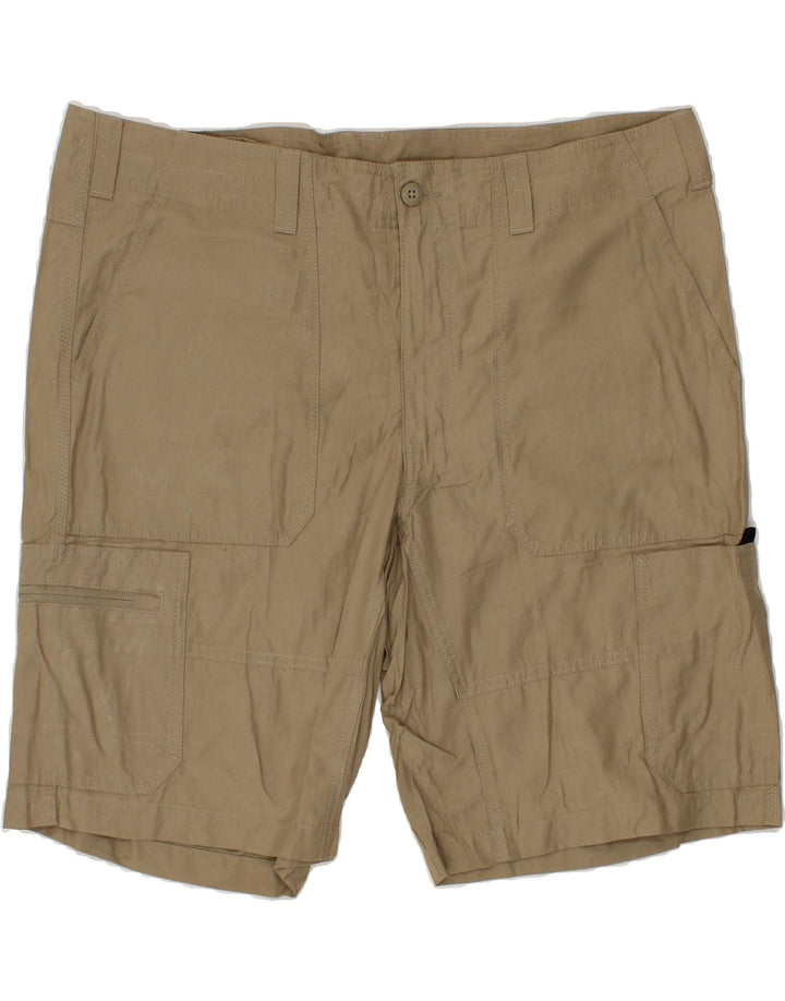 EDDIE BAUER Mens Cargo Shorts W40 XL Beige Cotton Vintage Eddie Bauer and Second-Hand Eddie Bauer from Messina Hembry 