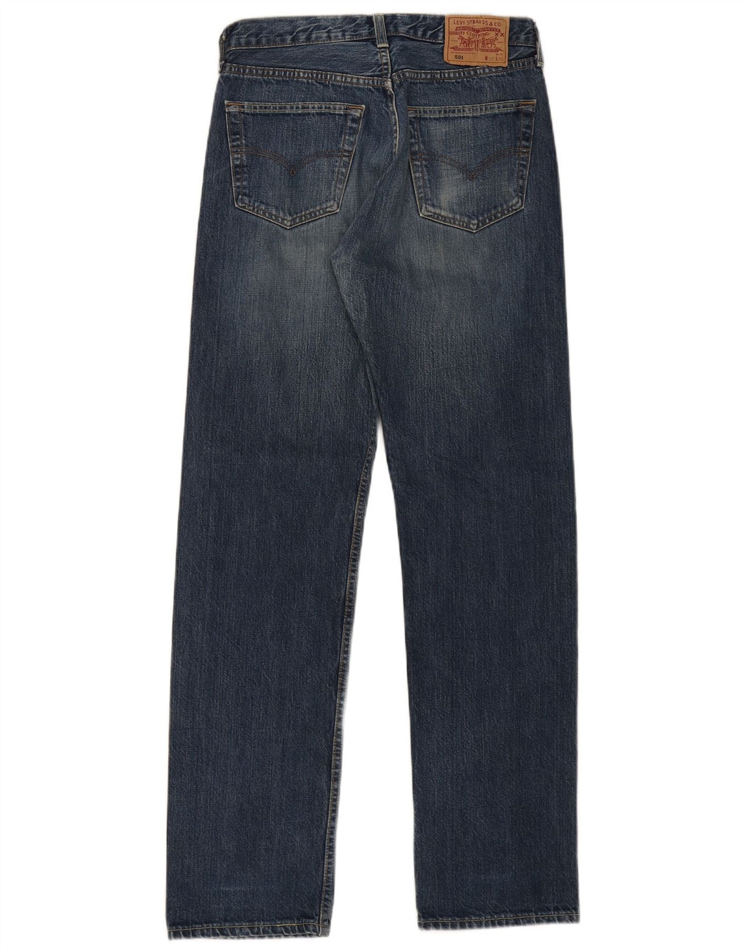 Levi's Uomo 501 Jeans dritti W32 L34 Blu