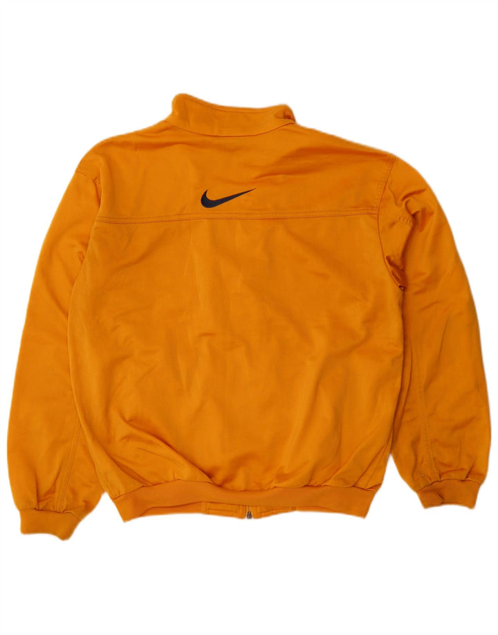 Giacca superiore della tuta da ragazzo Nike 13-14 anni XL poliestere giallo