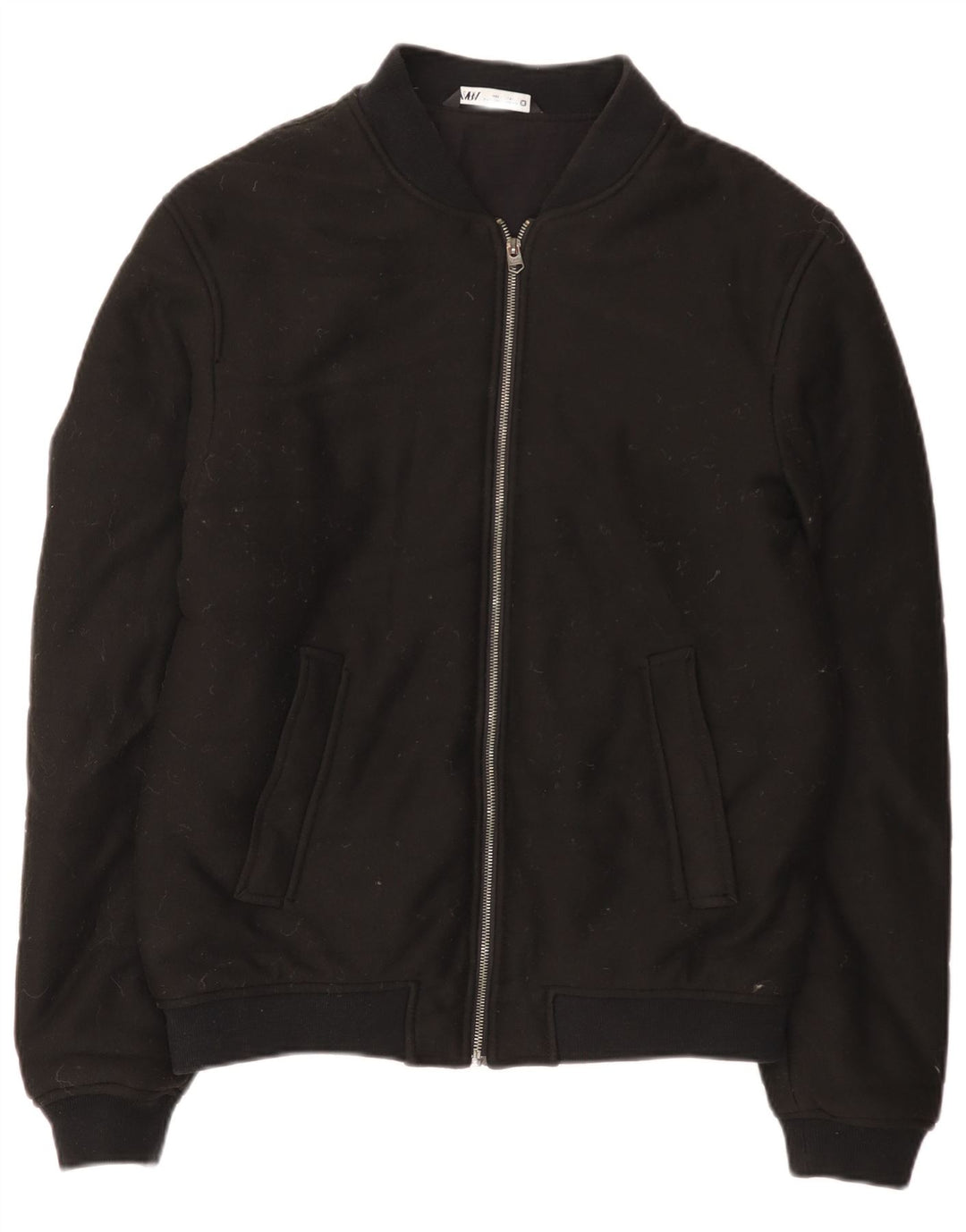 Giubbotto bomber da uomo Zara UK 40 grande cotone nero