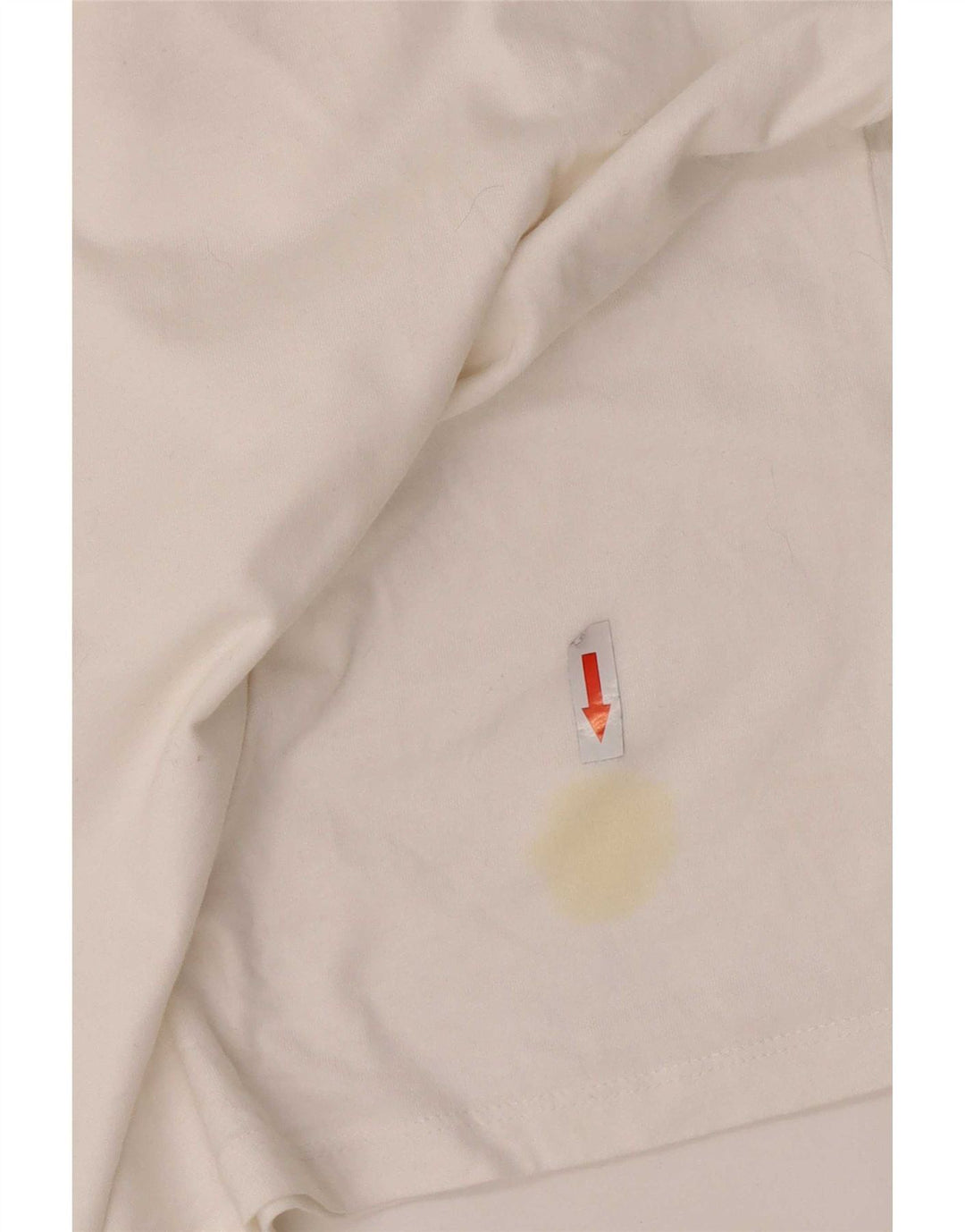 T-shirt grafica da donna Levi's Top UK 8 Small in cotone bianco