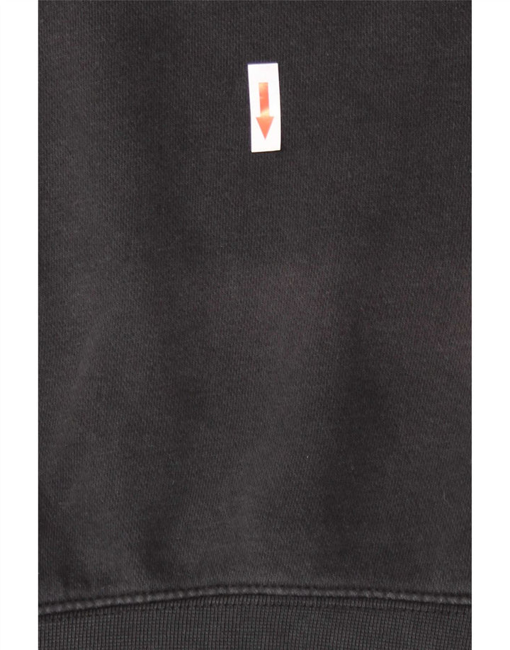 Felpa Nike Uomo Maglione 2XL Cotone Nero