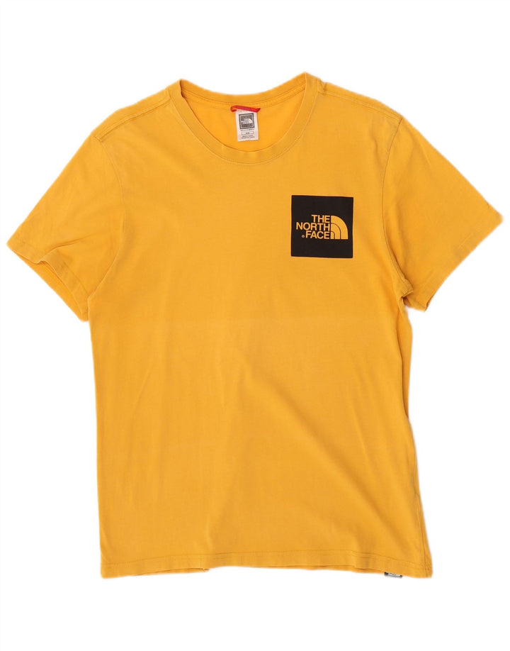 T-shirt grafica da uomo The North Face Top in cotone giallo medio
