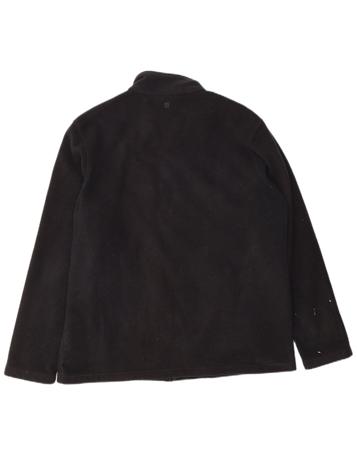 Giacca in pile da uomo Mountain Warehouse UK 42 XL Poliestere nero