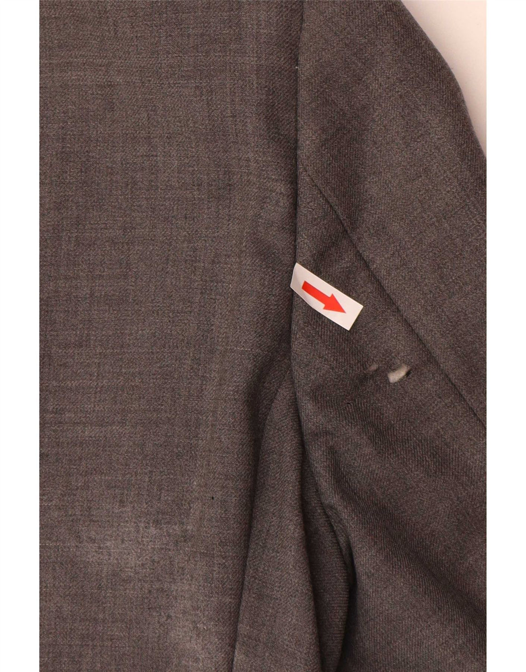 Giacca blazer a 3 bottoni da uomo Marks & Spencer UK 38 lana vergine grigio medio